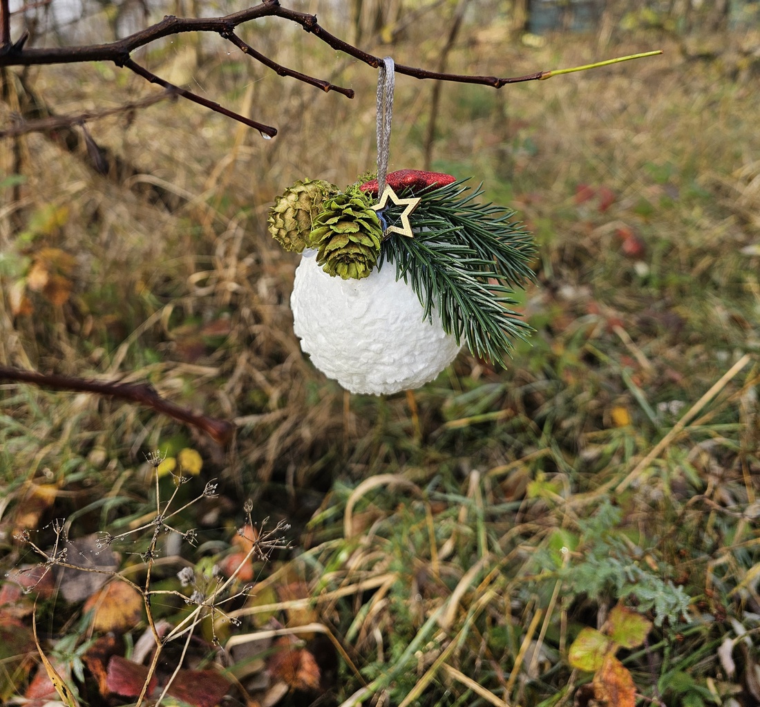 Glob nins decorațiune Crăciun - crăciun - decorațiuni de crăciun de casă - globuri de crăciun - Artynos.ro