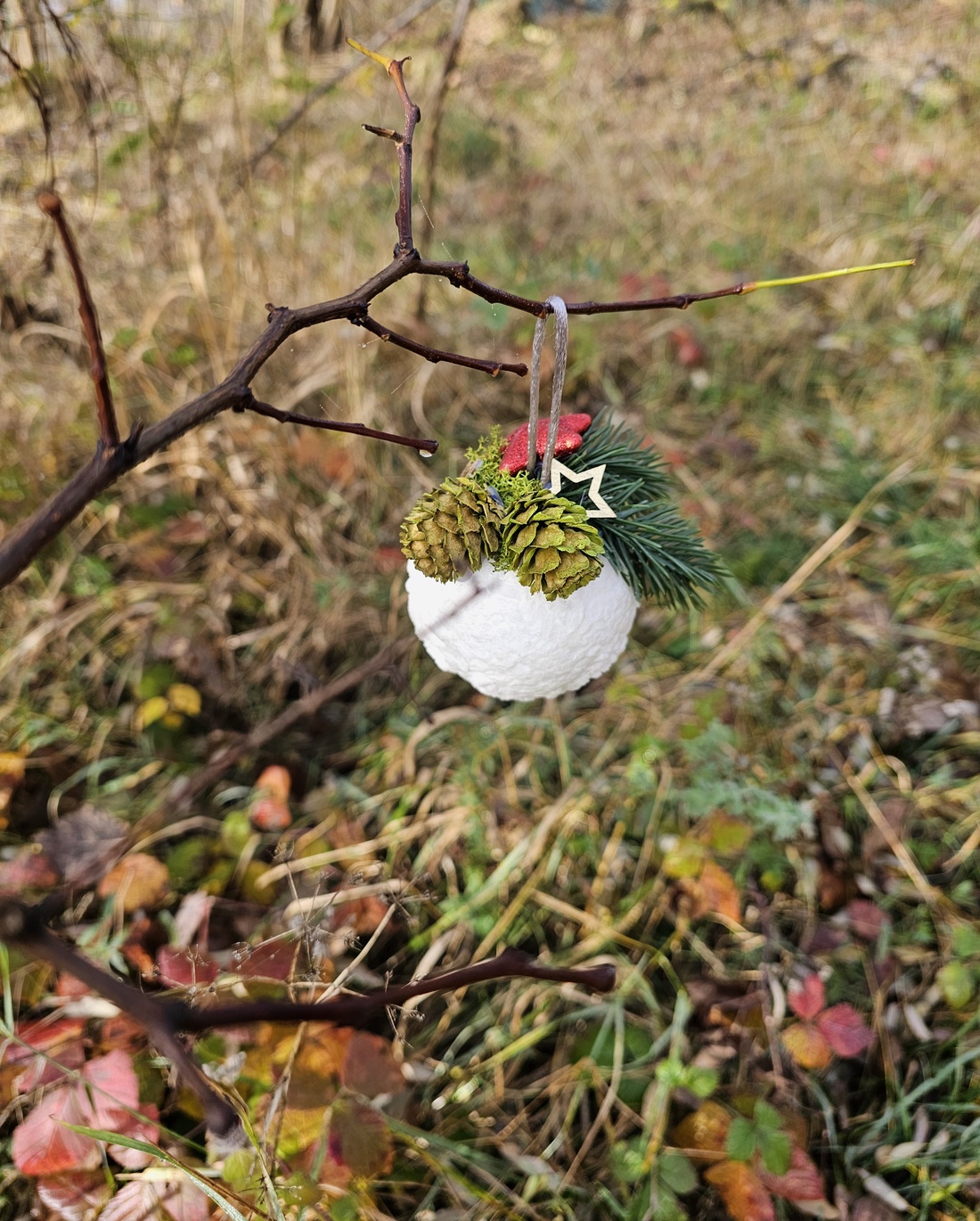 Glob nins decorațiune Crăciun - crăciun - decorațiuni de crăciun de casă - globuri de crăciun - Artynos.ro
