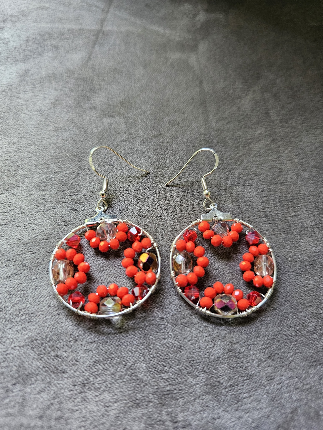 Cercei boemi cu mărgele - bijuterii - cercei - cercei din mărgele - Artynos.ro