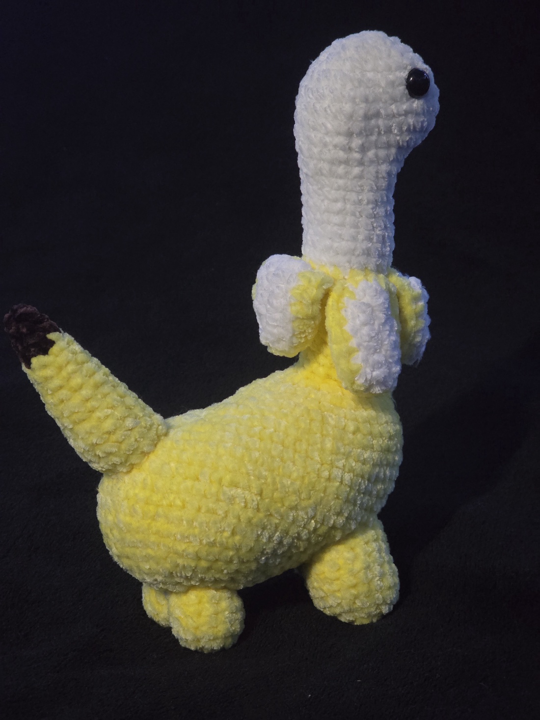 Jucarie crosetata dinozaur banana - jucării și echipamente pentru copii - plușuri - figurine de pluș - Artynos.ro Jucarie crosetata dinozaur banana - jucării și echipamente pentru copii - plușuri - figurine de pluș - Artynos.ro