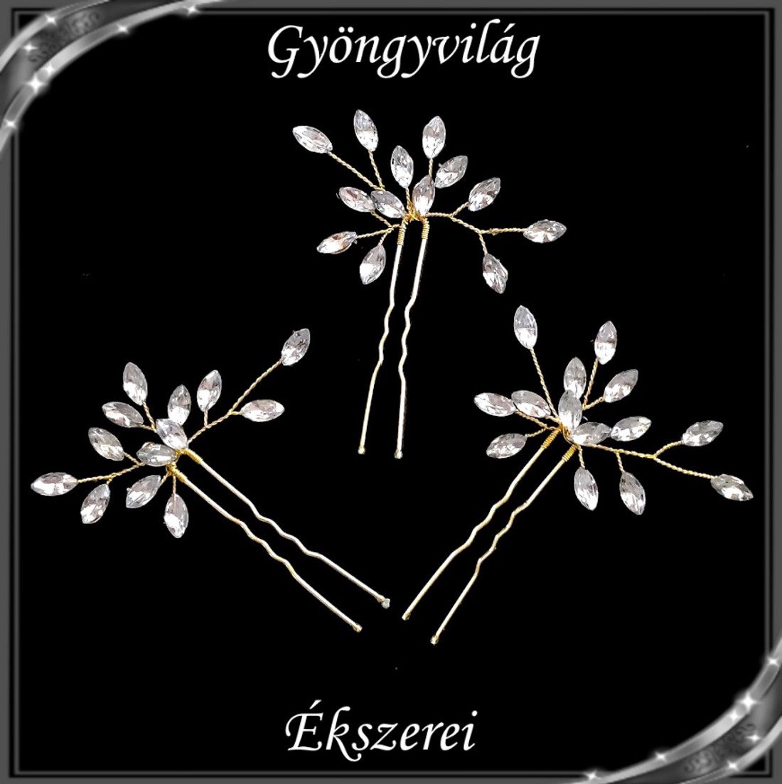 Bijuterii, ornamente de păr, catarame de păr: nuntă, mireasă, ornamente de păr casual S-H-TŰ06-1a 3db - - Artynos.ro Bijuterii, ornamente de păr, catarame de păr: nuntă, mireasă, ornamente de păr casual S-H-TŰ06-1a 3db - - Artynos.ro