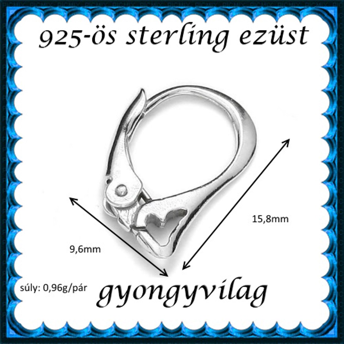 Accesorii pentru bijuterii din argint 925: bază pentru cercei cu închidere de siguranță EFK K 28 - - Artynos.ro Accesorii pentru bijuterii din argint 925: bază pentru cercei cu închidere de siguranță EFK K 28 - - Artynos.ro