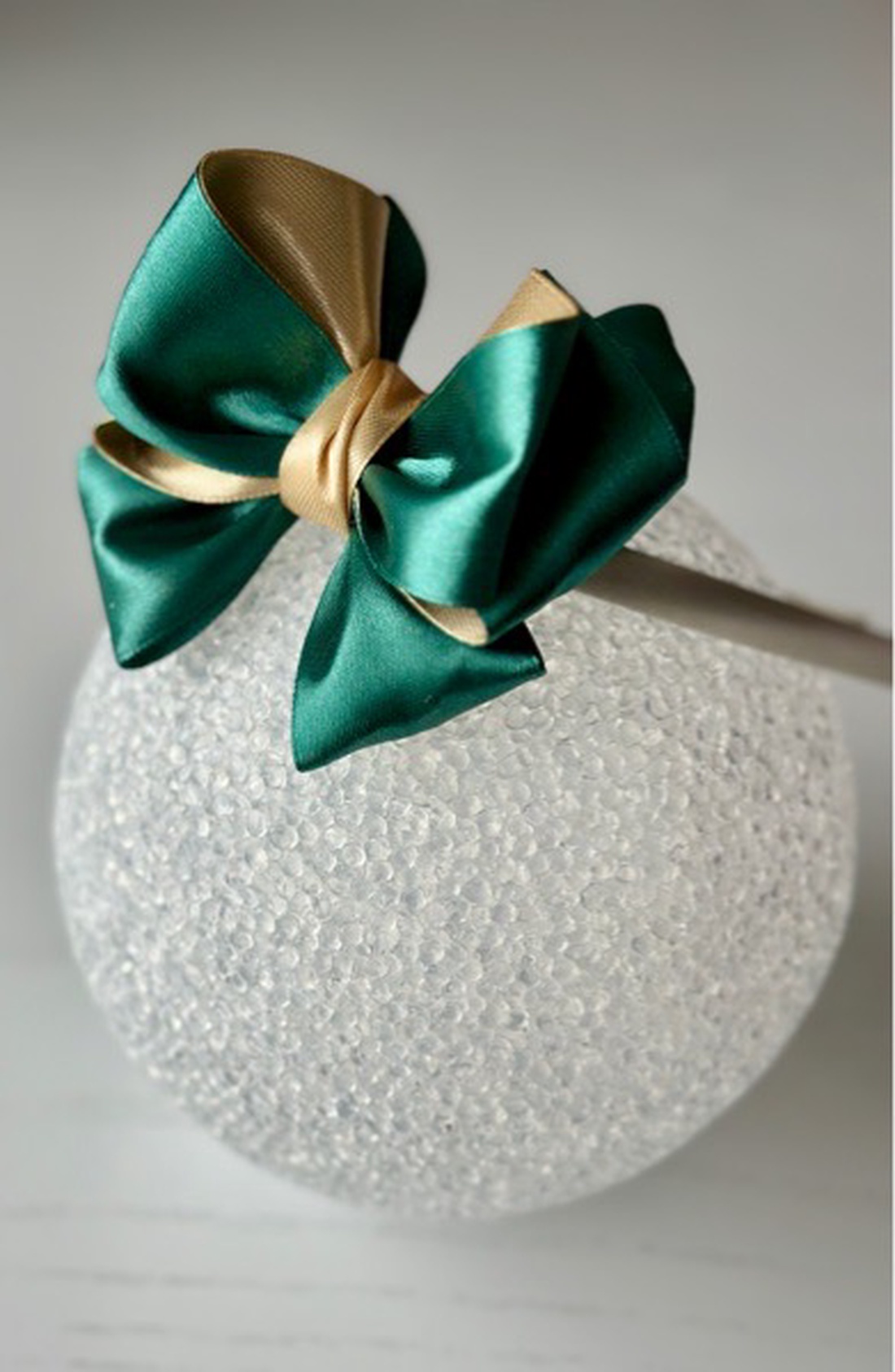 Bentita handmade cu funda din satin - îmbrăcăminte și modă - accesorii păr - accesorii de păr - Artynos.ro