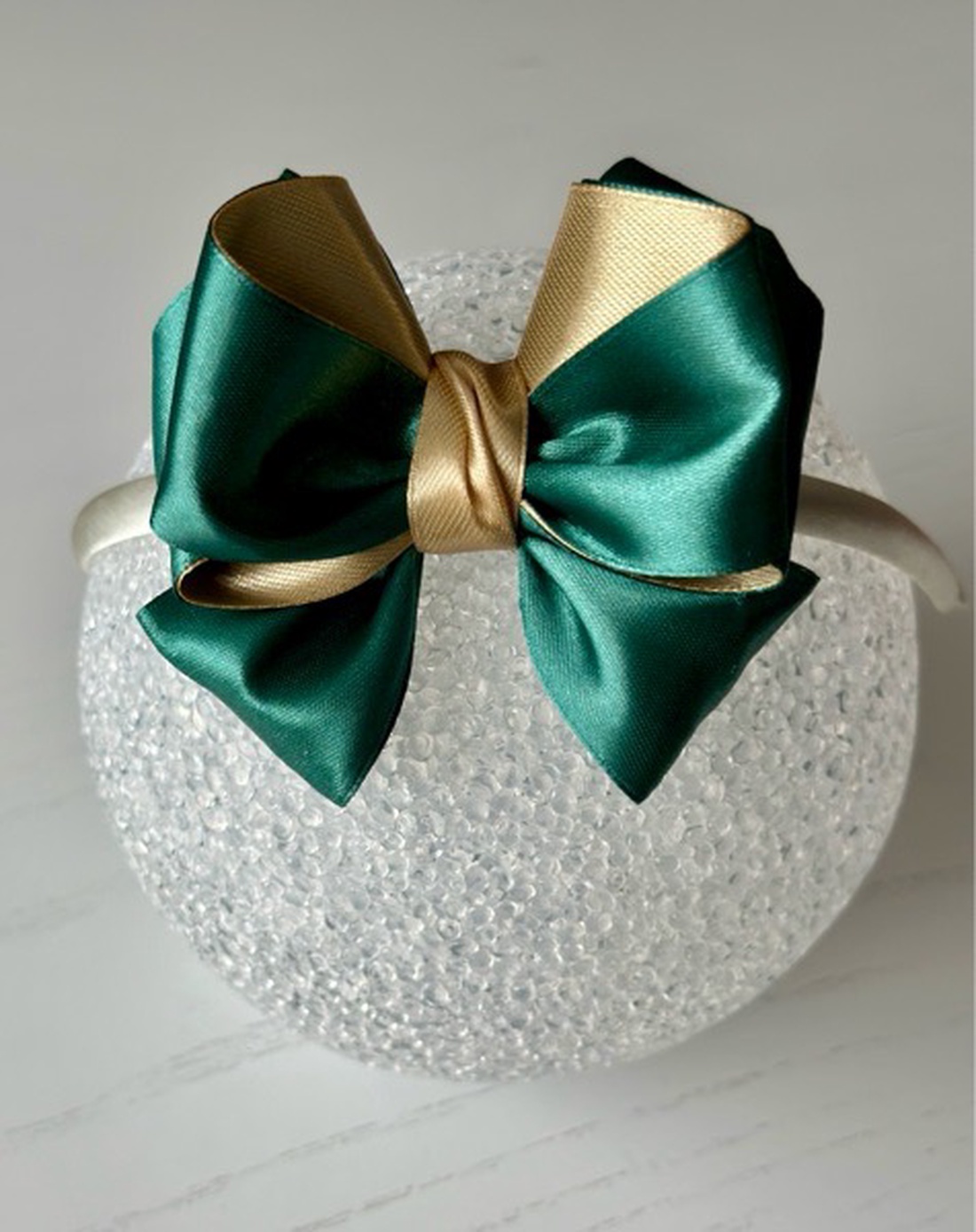 Bentita handmade cu funda din satin - îmbrăcăminte și modă - accesorii păr - accesorii de păr - Artynos.ro