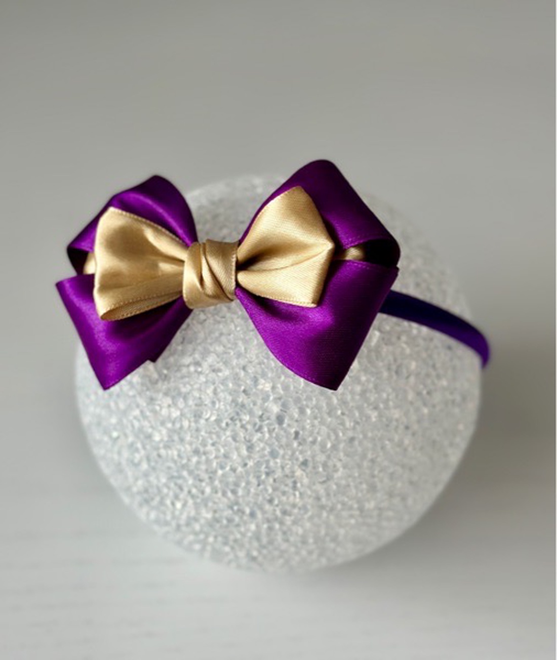 Bentita handmade cu funda din satin - îmbrăcăminte și modă - accesorii păr - accesorii de păr - Artynos.ro