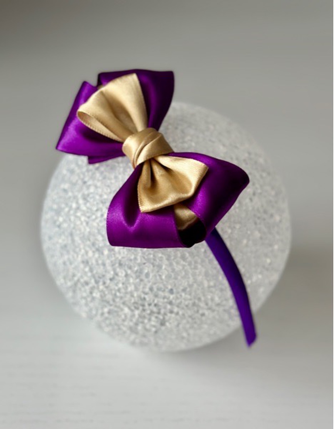 Bentita handmade cu funda din satin - îmbrăcăminte și modă - accesorii păr - accesorii de păr - Artynos.ro