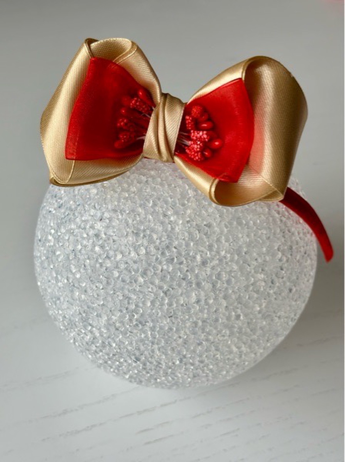 Bentita handmade cu funda din satin - îmbrăcăminte și modă - accesorii păr - accesorii de păr - Artynos.ro