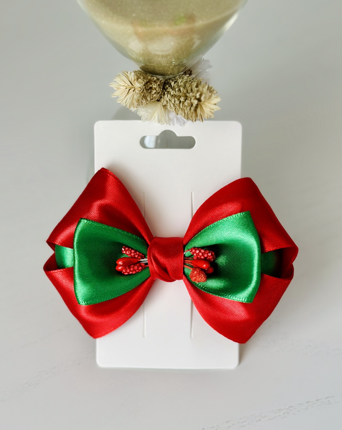 Clama de par cu funda din satin - îmbrăcăminte și modă - accesorii păr - accesorii de păr - Artynos.ro