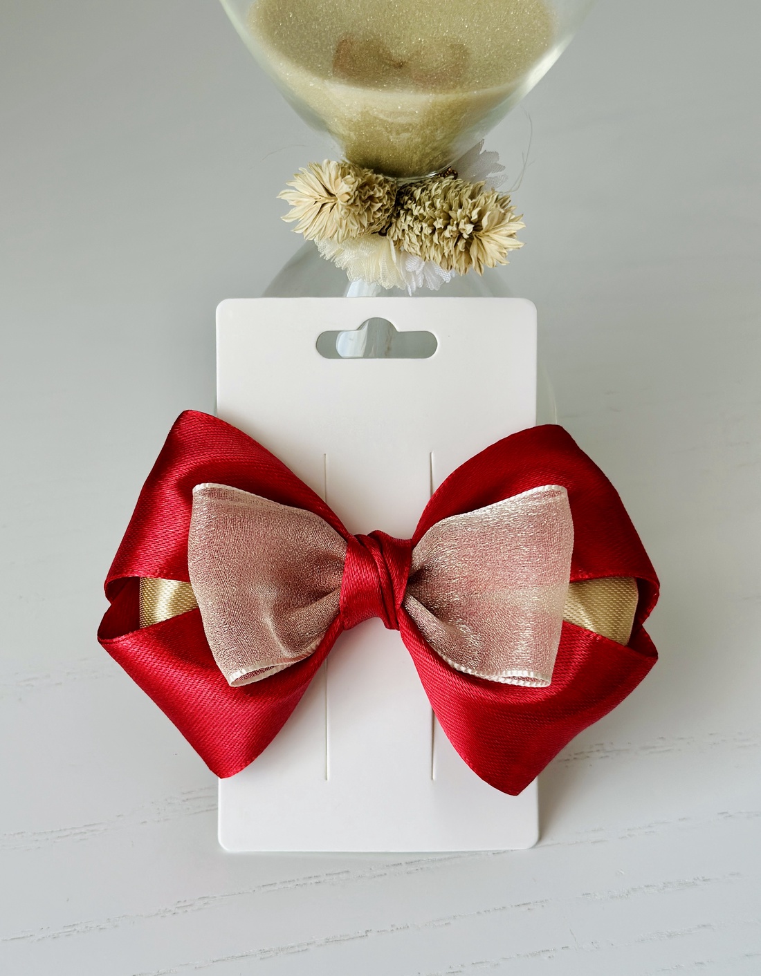 Clama de par cu funda din satin - îmbrăcăminte și modă - accesorii păr - accesorii de păr - Artynos.ro