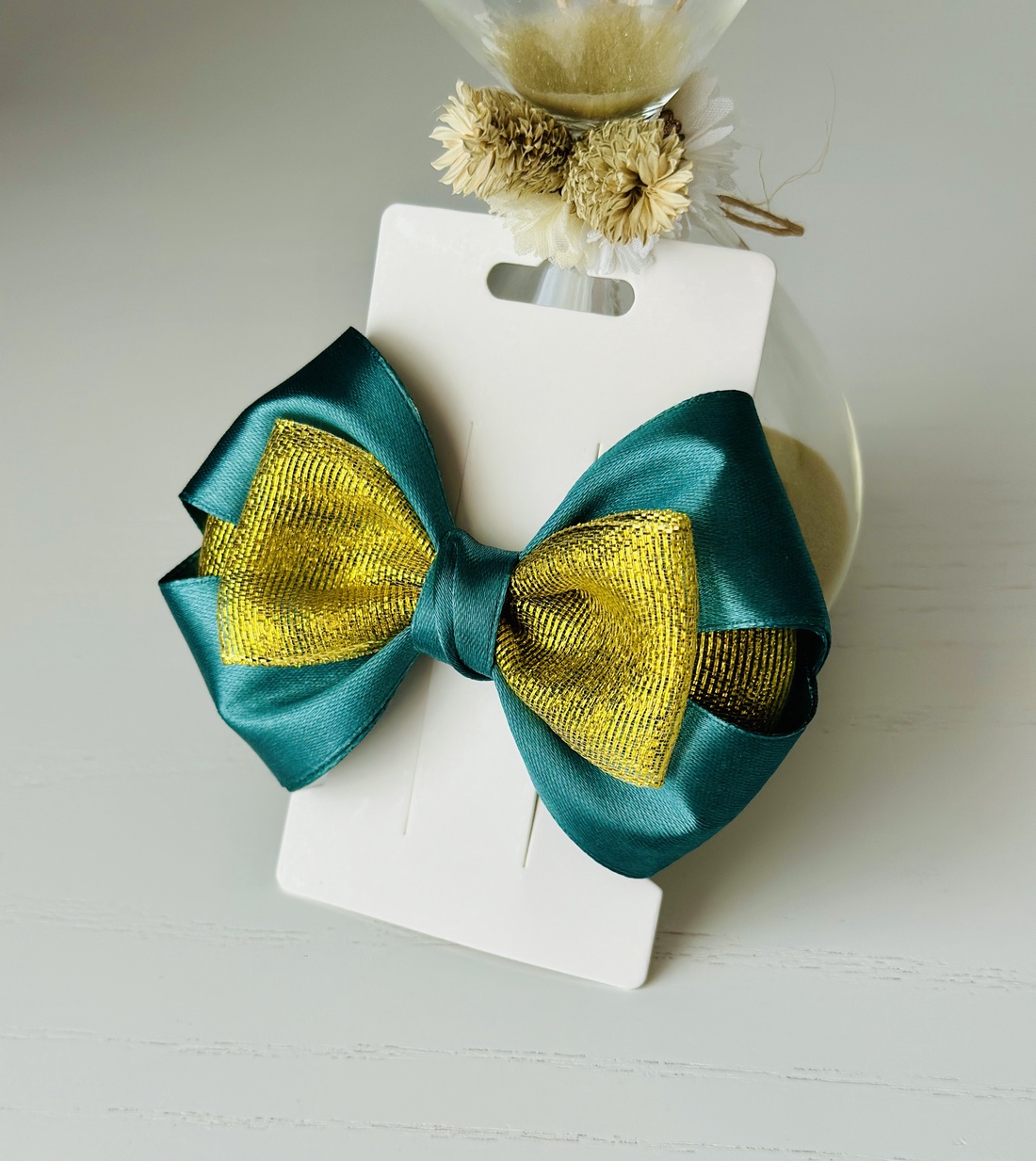 Clama de par cu funda din satin - îmbrăcăminte și modă - accesorii păr - accesorii de păr - Artynos.ro