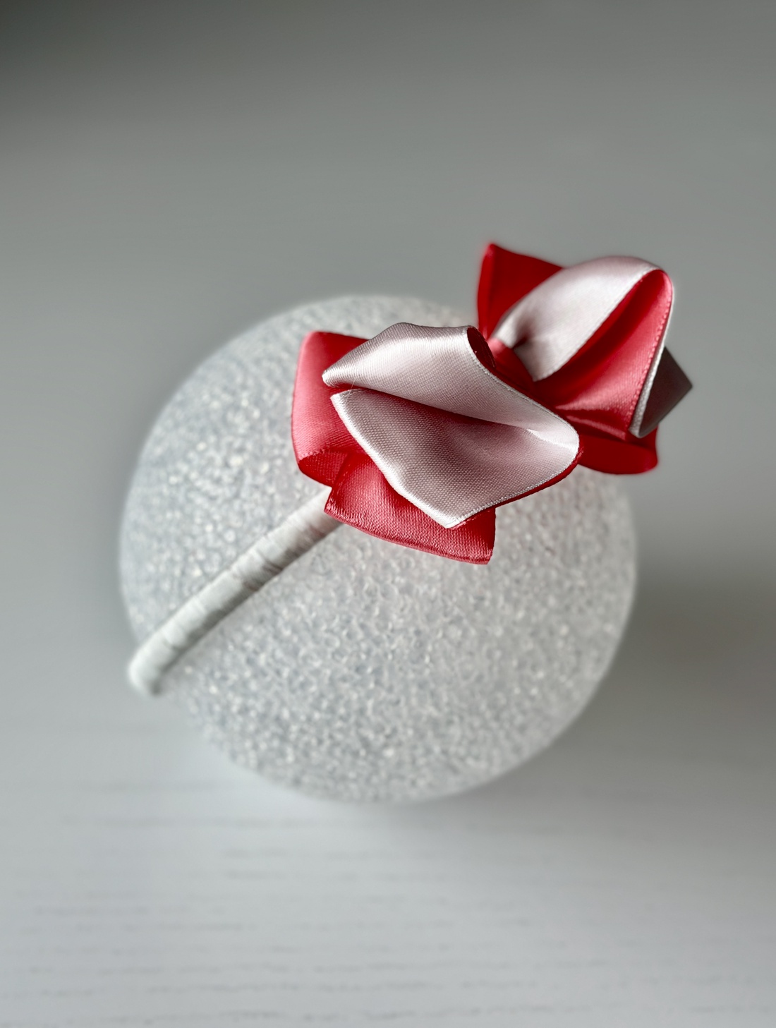 Bentita handmade cu funda din satin - îmbrăcăminte și modă - accesorii păr - accesorii de păr - Artynos.ro