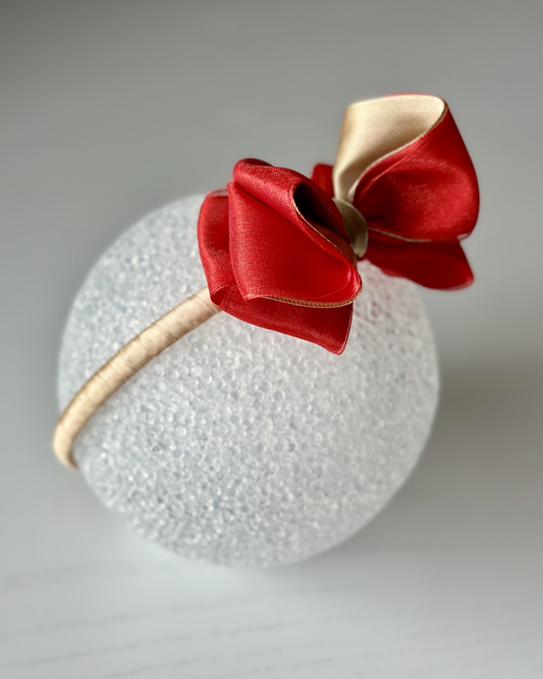 Bentita handmade cu funda din satin - îmbrăcăminte și modă - accesorii păr - accesorii de păr - Artynos.ro