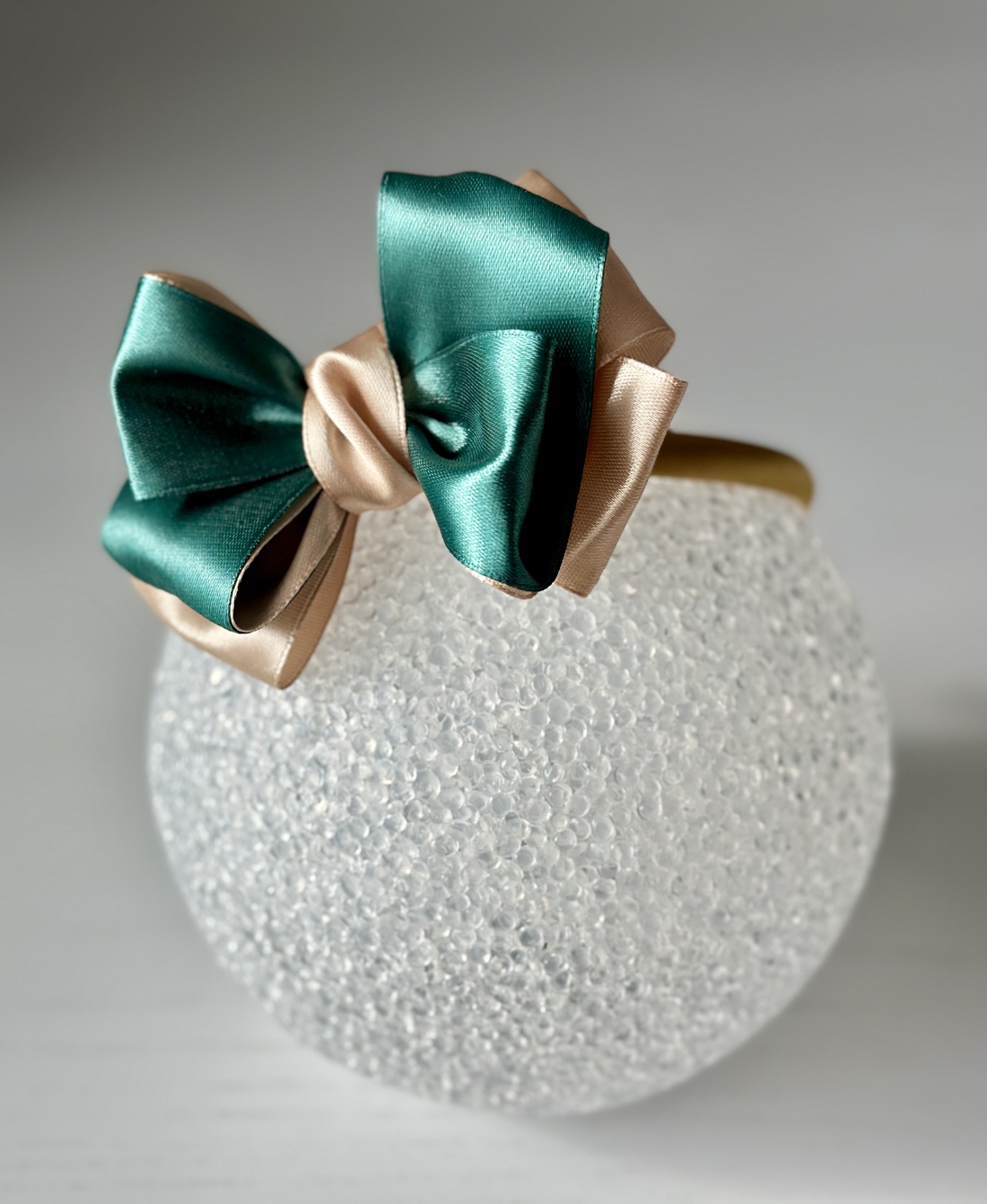 Bentita handmade cu funda din satin - îmbrăcăminte și modă - accesorii păr - accesorii de păr - Artynos.ro