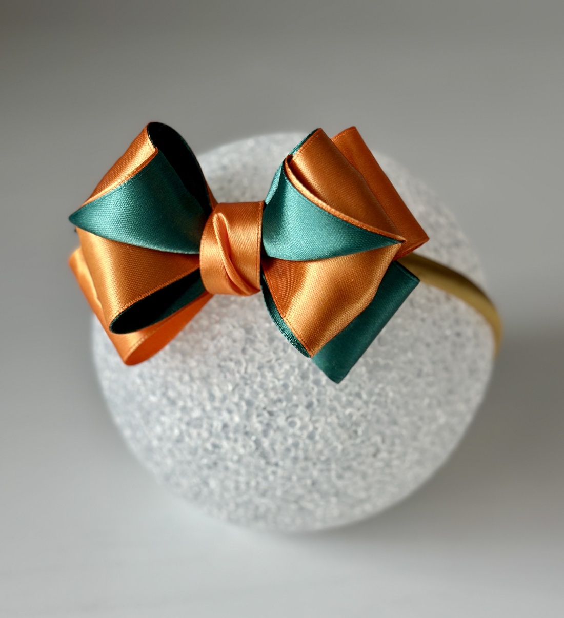 Bentita handmade cu funda din satin - îmbrăcăminte și modă - accesorii păr - accesorii de păr - Artynos.ro