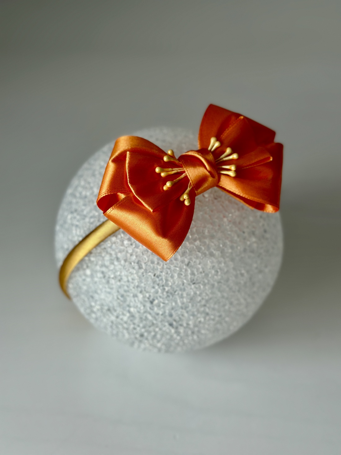 Bentita handmade cu funda din satin - îmbrăcăminte și modă - accesorii păr - accesorii de păr - Artynos.ro