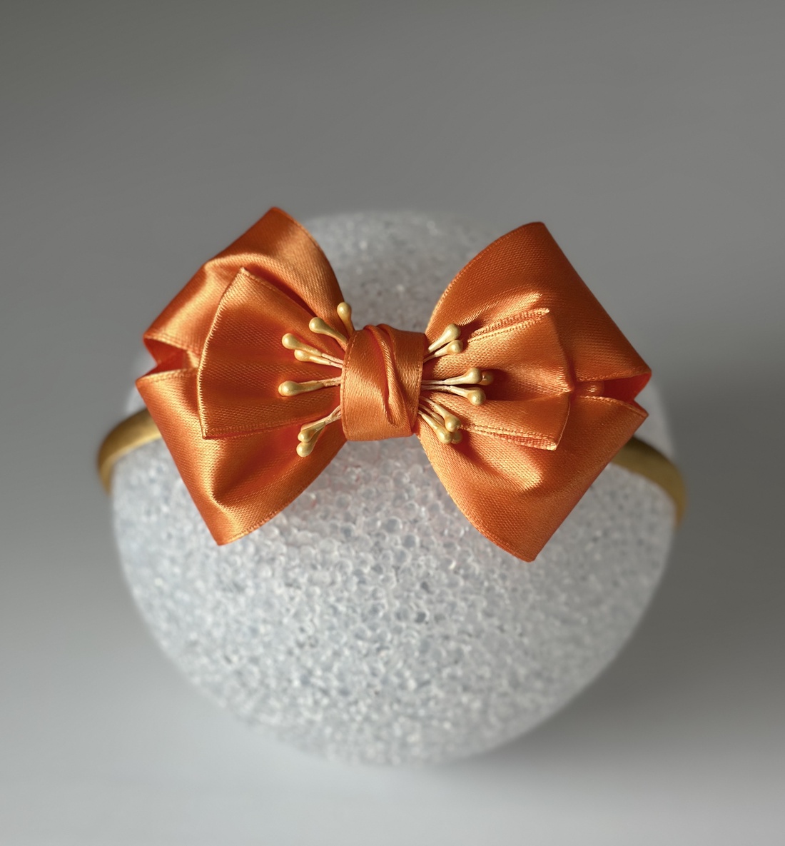 Bentita handmade cu funda din satin - îmbrăcăminte și modă - accesorii păr - accesorii de păr - Artynos.ro