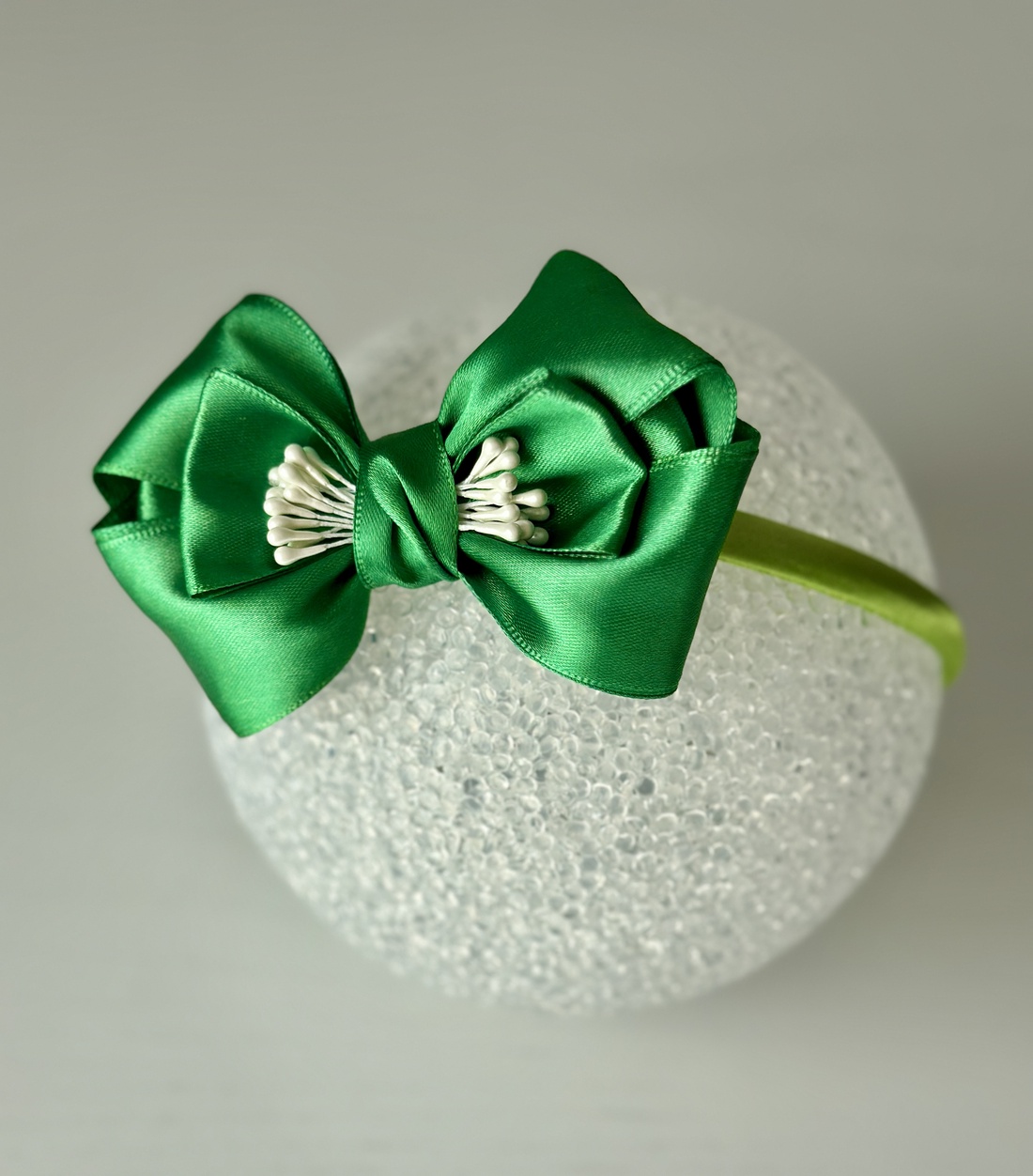 Bentita handmade cu funda din satin - îmbrăcăminte și modă - accesorii păr - accesorii de păr - Artynos.ro