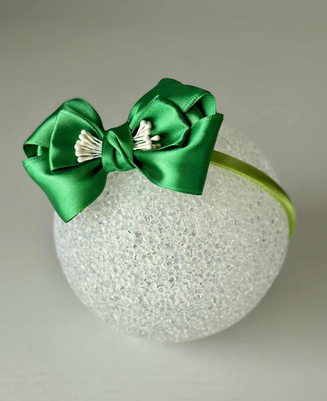 Bentita handmade cu funda din satin - îmbrăcăminte și modă - accesorii păr - accesorii de păr - Artynos.ro