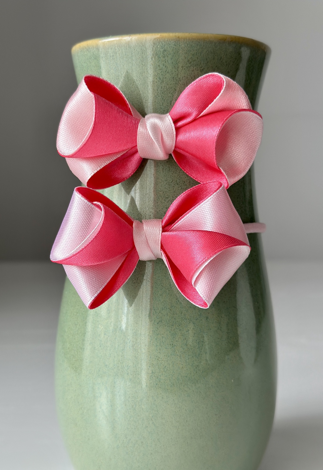 Elastice de par handmade cu funda din satin - îmbrăcăminte și modă - accesorii păr - accesorii de păr - Artynos.ro