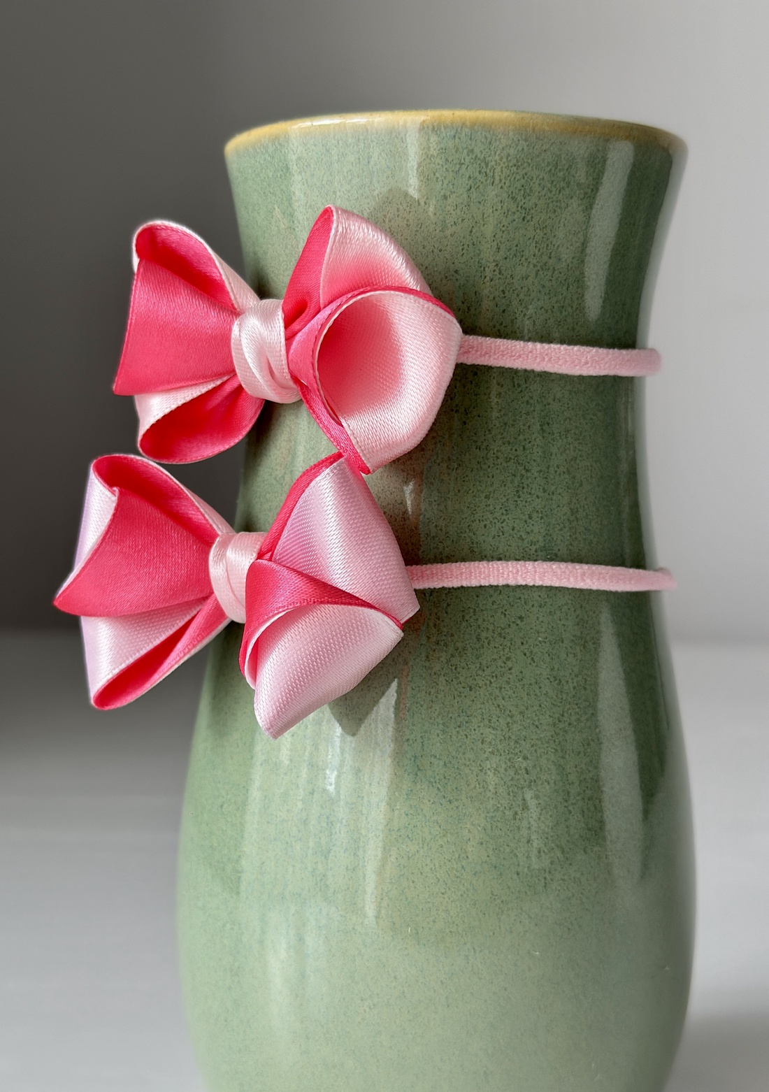 Elastice de par handmade cu funda din satin - îmbrăcăminte și modă - accesorii păr - accesorii de păr - Artynos.ro