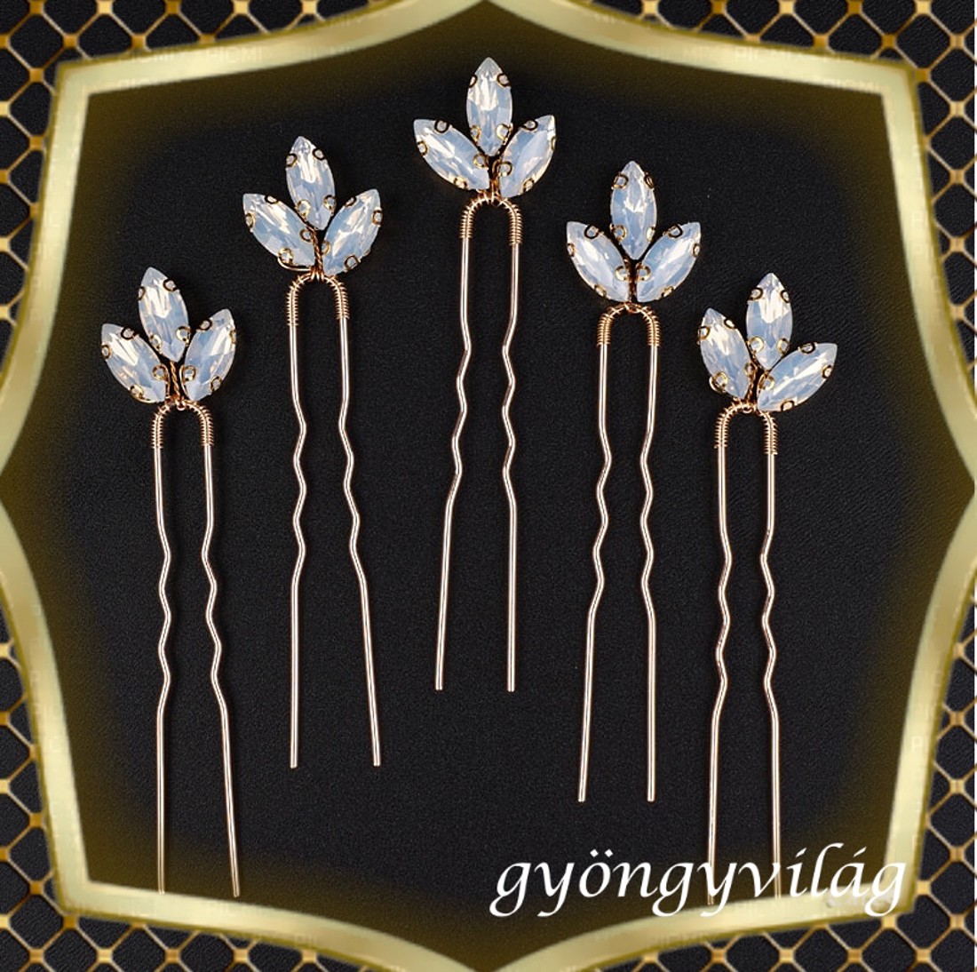 Bijuterii, ornamente de păr, catarame de păr: nuntă, mireasă, ornament de păr casual, ES-H-TŰ40a-whit opal 5pcs/pack - accesorii nuntă - ornamente de păr de nuntă - ac de păr mireasă - Artynos.ro Bijuterii, ornamente de păr, catarame de păr: nuntă, mireasă, ornament de păr casual, ES-H-TŰ40a-whit opal 5pcs/pack - accesorii nuntă - ornamente de păr de nuntă - ac de păr mireasă - Artynos.ro