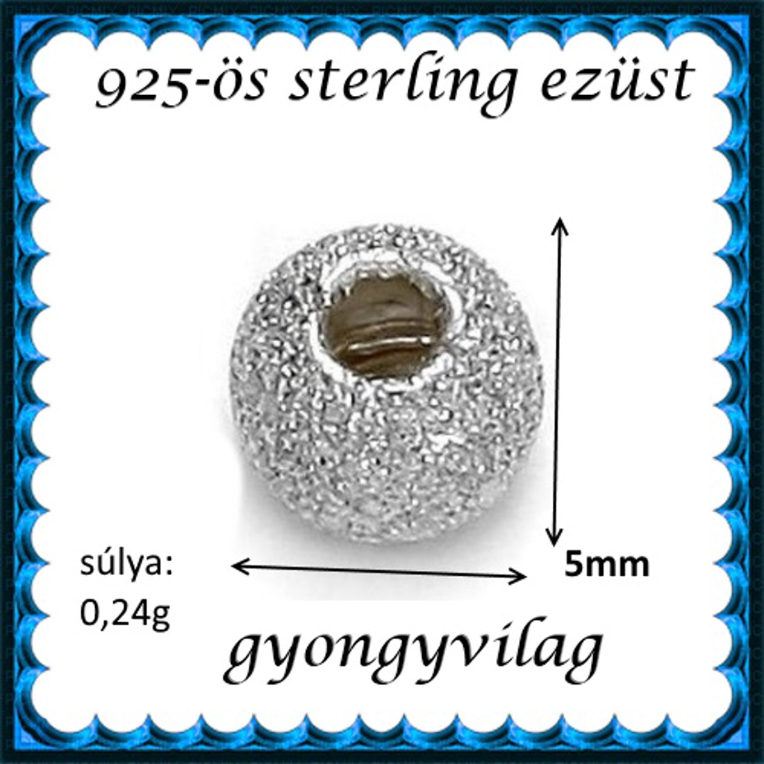 Fermoar pentru bijuterii din argint 925: distanțier/perlă/element decorativ EKÖ 34-5 1 buc/pachet - - Artynos.ro Fermoar pentru bijuterii din argint 925: distanțier/perlă/element decorativ EKÖ 34-5 1 buc/pachet - - Artynos.ro