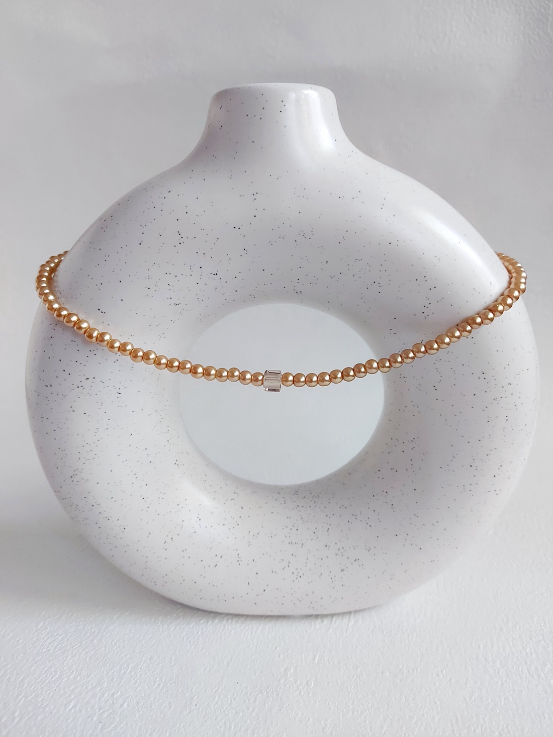 Colier perle sticlă  - bijuterii - coliere - coliere din perle - Artynos.ro Colier perle sticlă  - bijuterii - coliere - coliere din perle - Artynos.ro