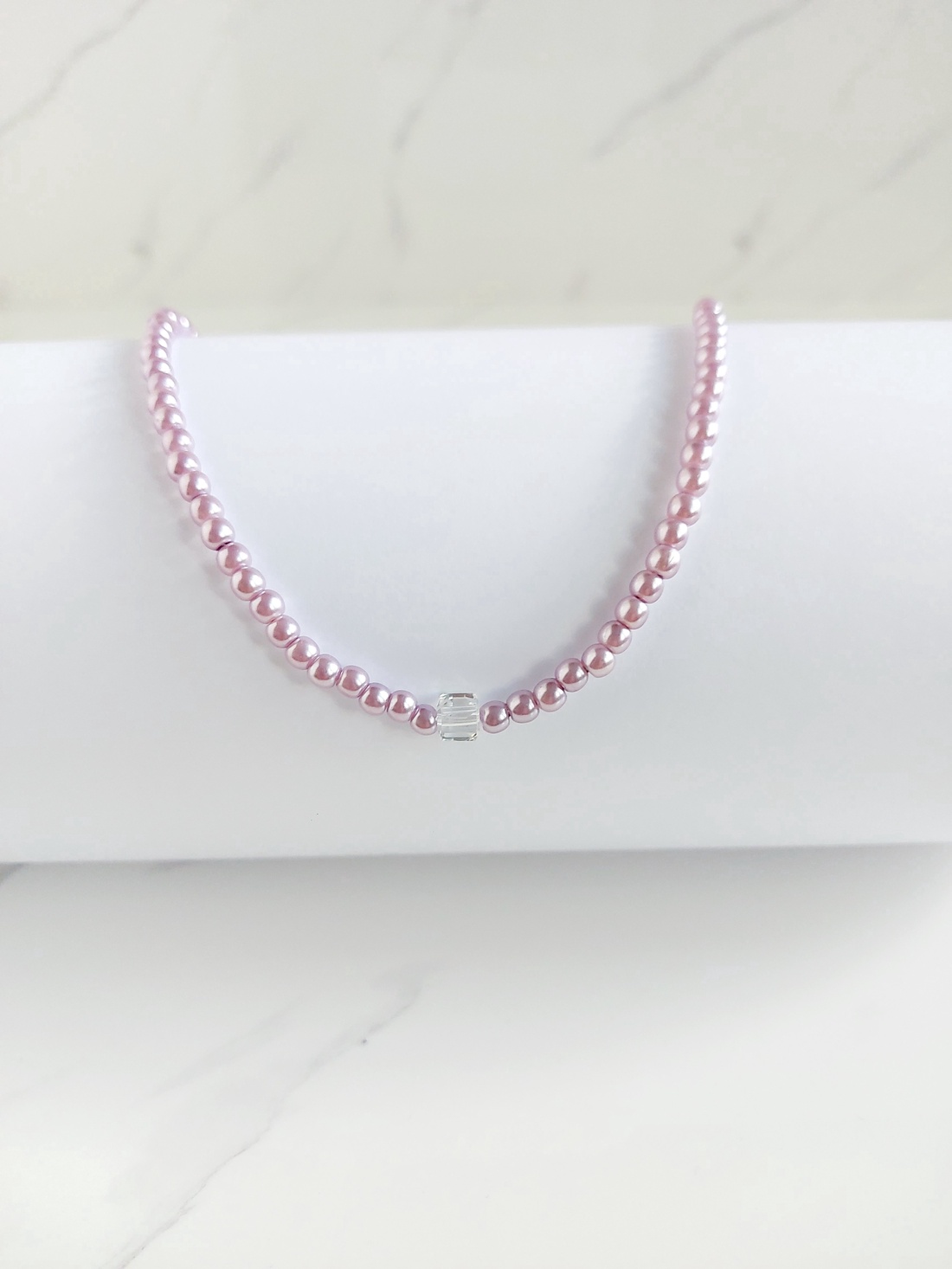 Colier perle de sticlă  - bijuterii - coliere - coliere din perle - Artynos.ro Colier perle de sticlă  - bijuterii - coliere - coliere din perle - Artynos.ro