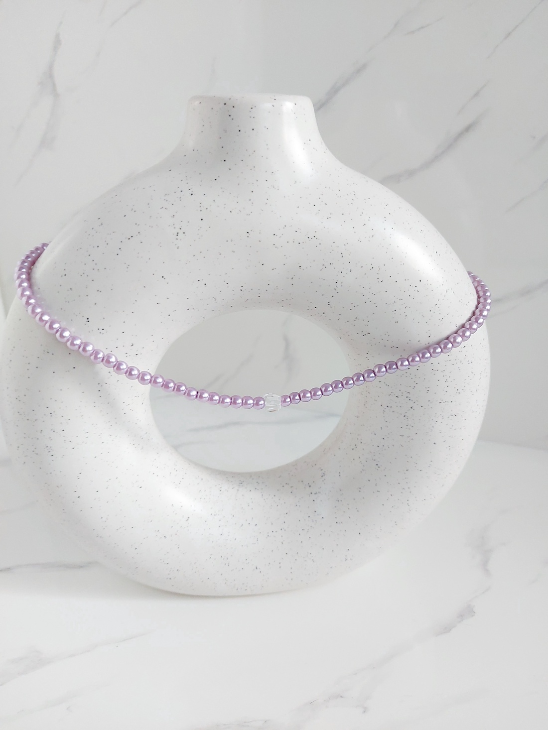 Colier perle de sticlă  - bijuterii - coliere - coliere din perle - Artynos.ro Colier perle de sticlă  - bijuterii - coliere - coliere din perle - Artynos.ro