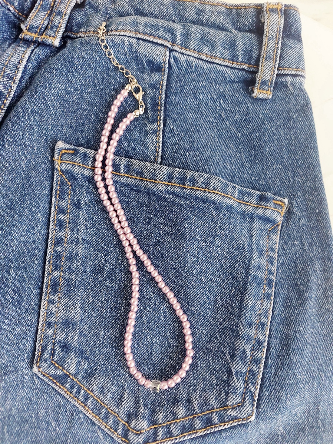 Colier perle de sticlă  - bijuterii - coliere - coliere din perle - Artynos.ro Colier perle de sticlă  - bijuterii - coliere - coliere din perle - Artynos.ro