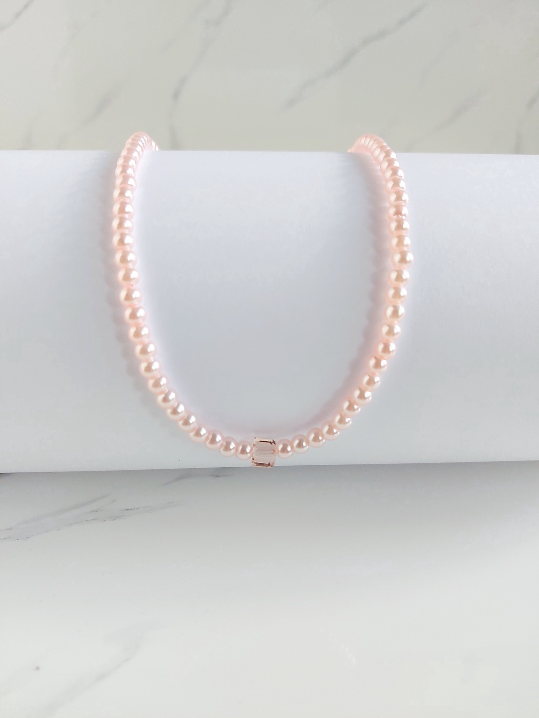 Colier perle de sticlă  - bijuterii - coliere - coliere din perle - Artynos.ro Colier perle de sticlă  - bijuterii - coliere - coliere din perle - Artynos.ro