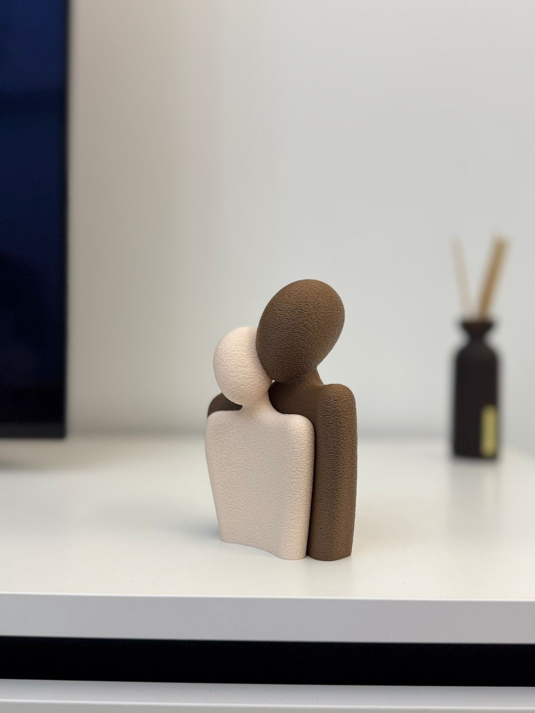 Statui cuplu (barbat, femeie) design Minimalist - casă & stil de viață - decorațiuni de casă - decorațiuni de masă și rafturi - decorațiuni de masă - Artynos.ro