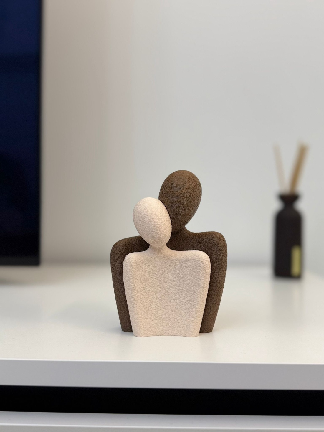 Statui cuplu (barbat, femeie) design Minimalist - casă & stil de viață - decorațiuni de casă - decorațiuni de masă și rafturi - decorațiuni de masă - Artynos.ro