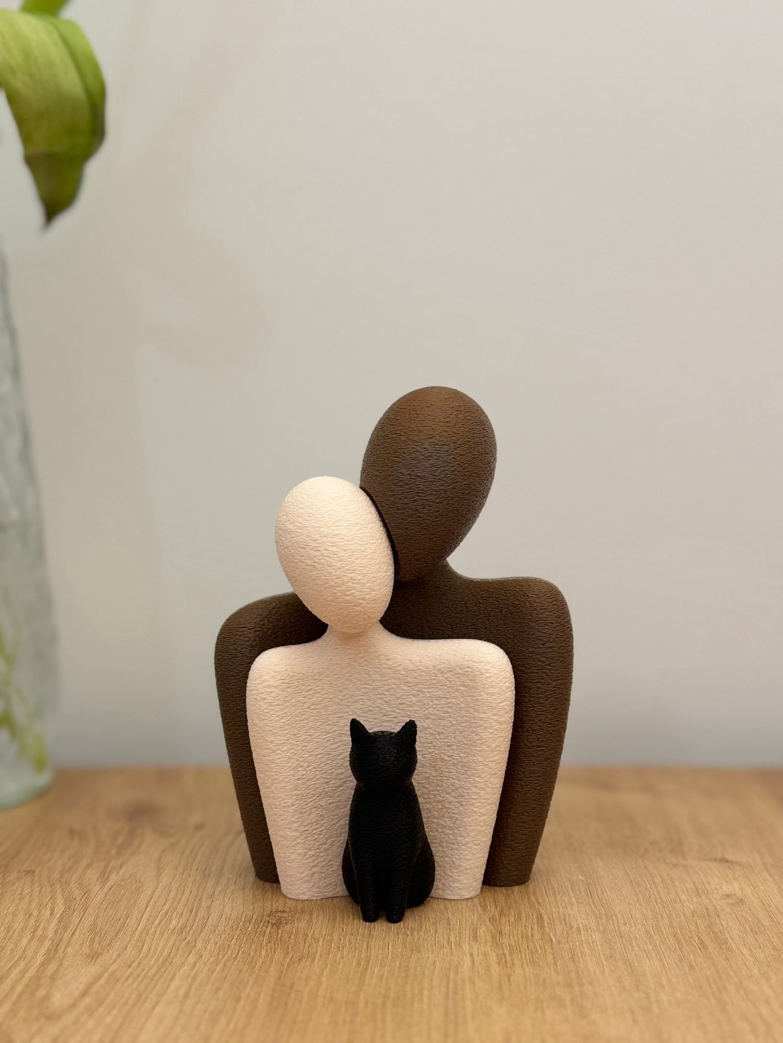 Statui cuplu si pisicuta(barbat, femeie, pisica) design Minimalist - casă & stil de viață - decorațiuni de casă - decorațiuni de masă și rafturi - decorațiuni de masă - Artynos.ro