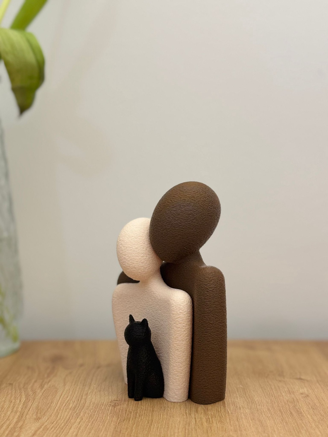 Statui cuplu si pisicuta(barbat, femeie, pisica) design Minimalist - casă & stil de viață - decorațiuni de casă - decorațiuni de masă și rafturi - decorațiuni de masă - Artynos.ro