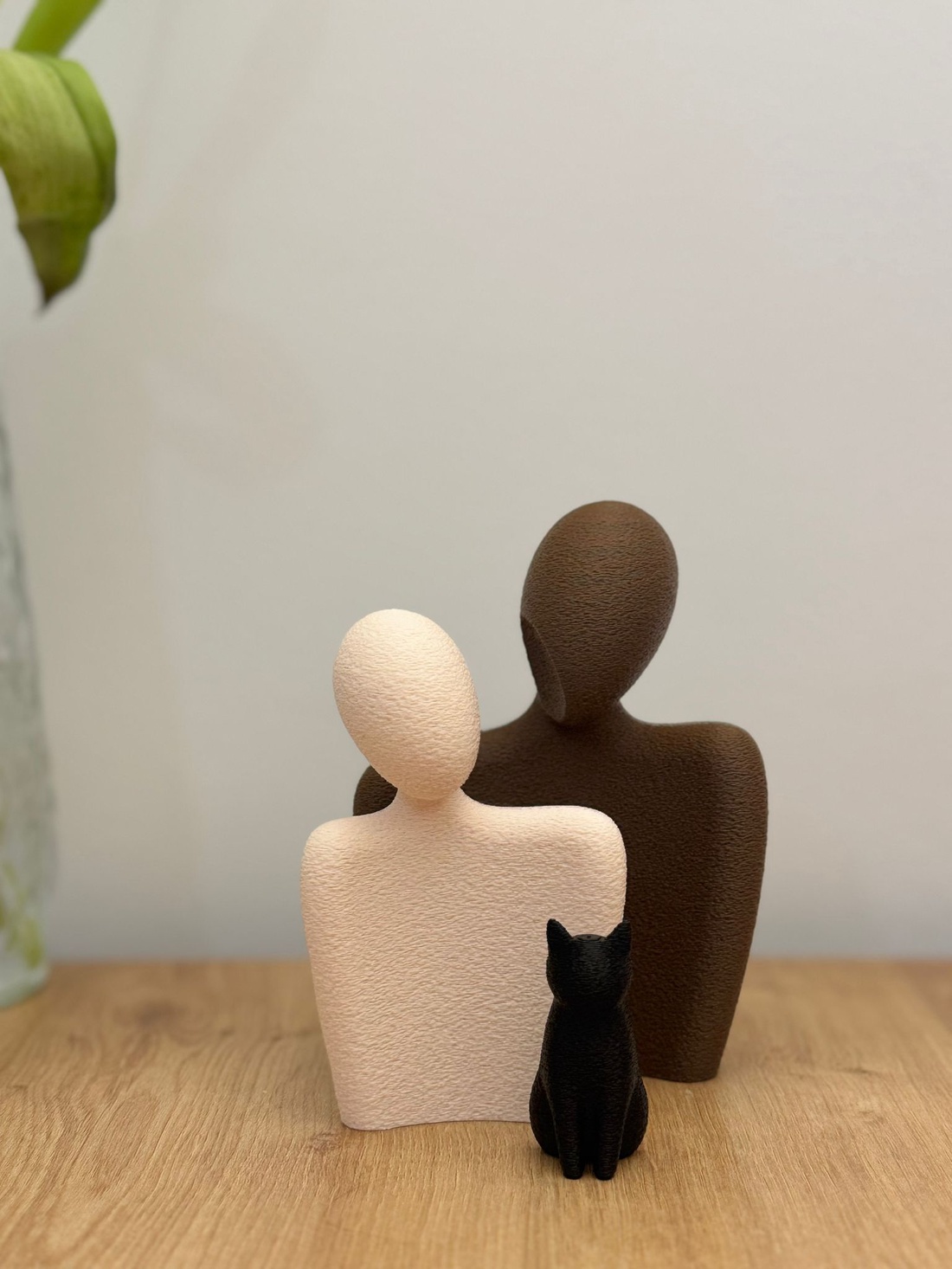 Statui cuplu si pisicuta(barbat, femeie, pisica) design Minimalist - casă & stil de viață - decorațiuni de casă - decorațiuni de masă și rafturi - decorațiuni de masă - Artynos.ro