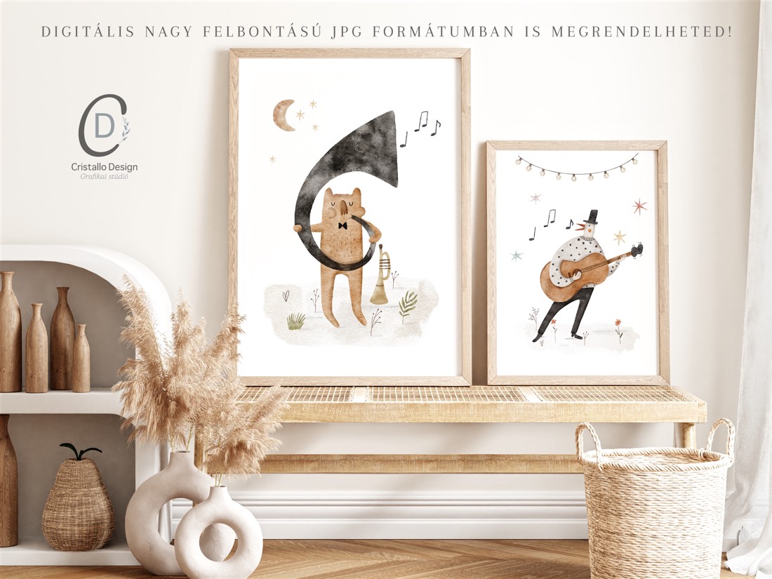 Forest petrecere pepinieră, poster de grădiniță, jazz band arta de perete set de 3 - - Artynos.ro Forest petrecere pepinieră, poster de grădiniță, jazz band arta de perete set de 3 - - Artynos.ro