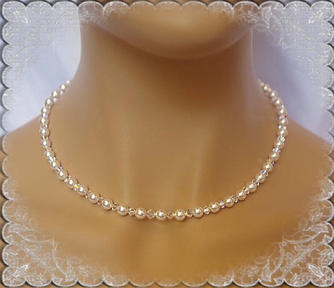 Nunta, colier de mireasa, cristal swarovski SL-ESW01 - - Artynos.ro Nunta, colier de mireasa, cristal swarovski SL-ESW01 - - Artynos.ro