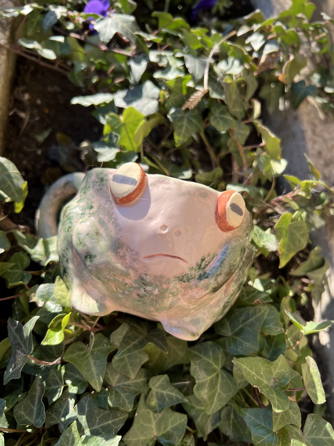 Cană cu broască fericită Sleepy frog - cadou perfect, aproximativ 250 ml - casă & stil de viață - accesorii pentru echipamente de bucătărie - accesorii de servire - căni - Artynos.ro