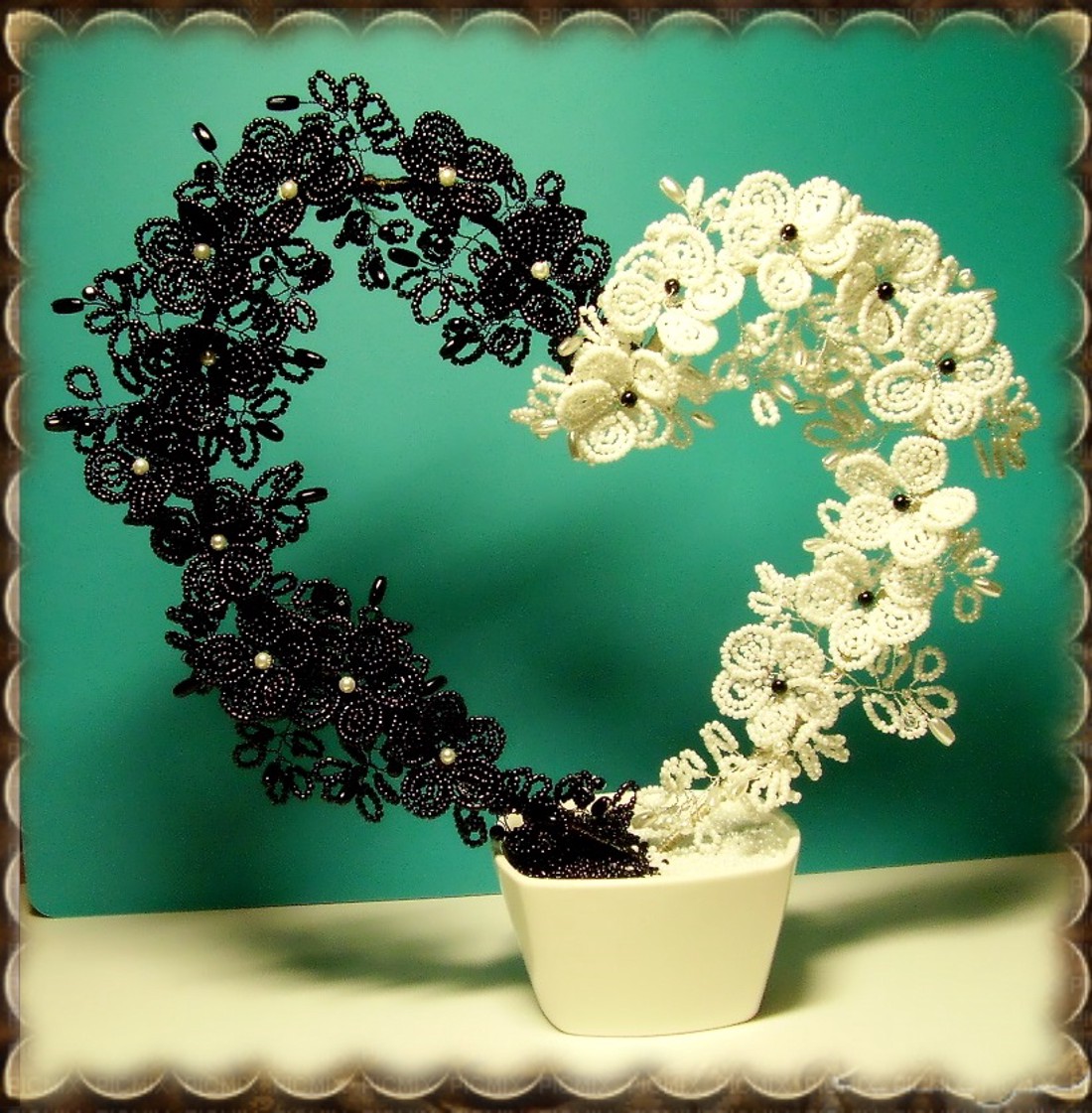 Ornament de masă din perle GYV03-1 - accesorii nuntă - amintiri și cadouri de nuntă - favoruri de nuntă - Artynos.ro Ornament de masă din perle GYV03-1 - accesorii nuntă - amintiri și cadouri de nuntă - favoruri de nuntă - Artynos.ro