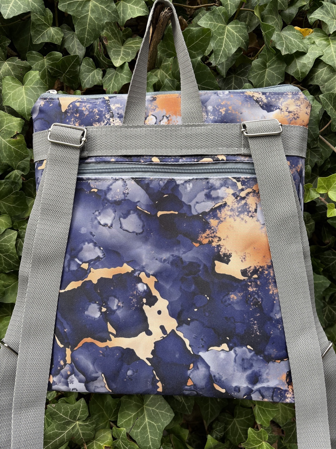 Rucsac impermeabil Blue Geode - geantă și husă - genți de umăr și genți de mână - raniță - Artynos.ro