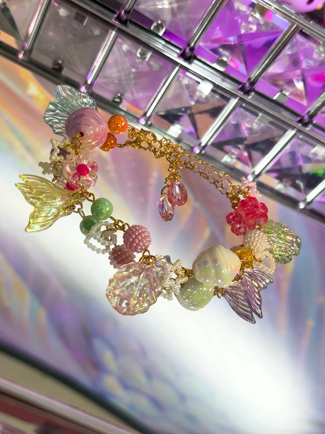 Brățară Handmade Mermaid Treasure - bijuterii - brățări - brățări din mărgele - Artynos.ro