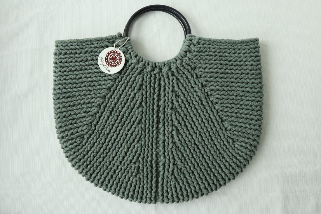 Geantă Croșetată de vară  - genți și portofele - genți de mână și umăr - geantă casual - Artynos.ro