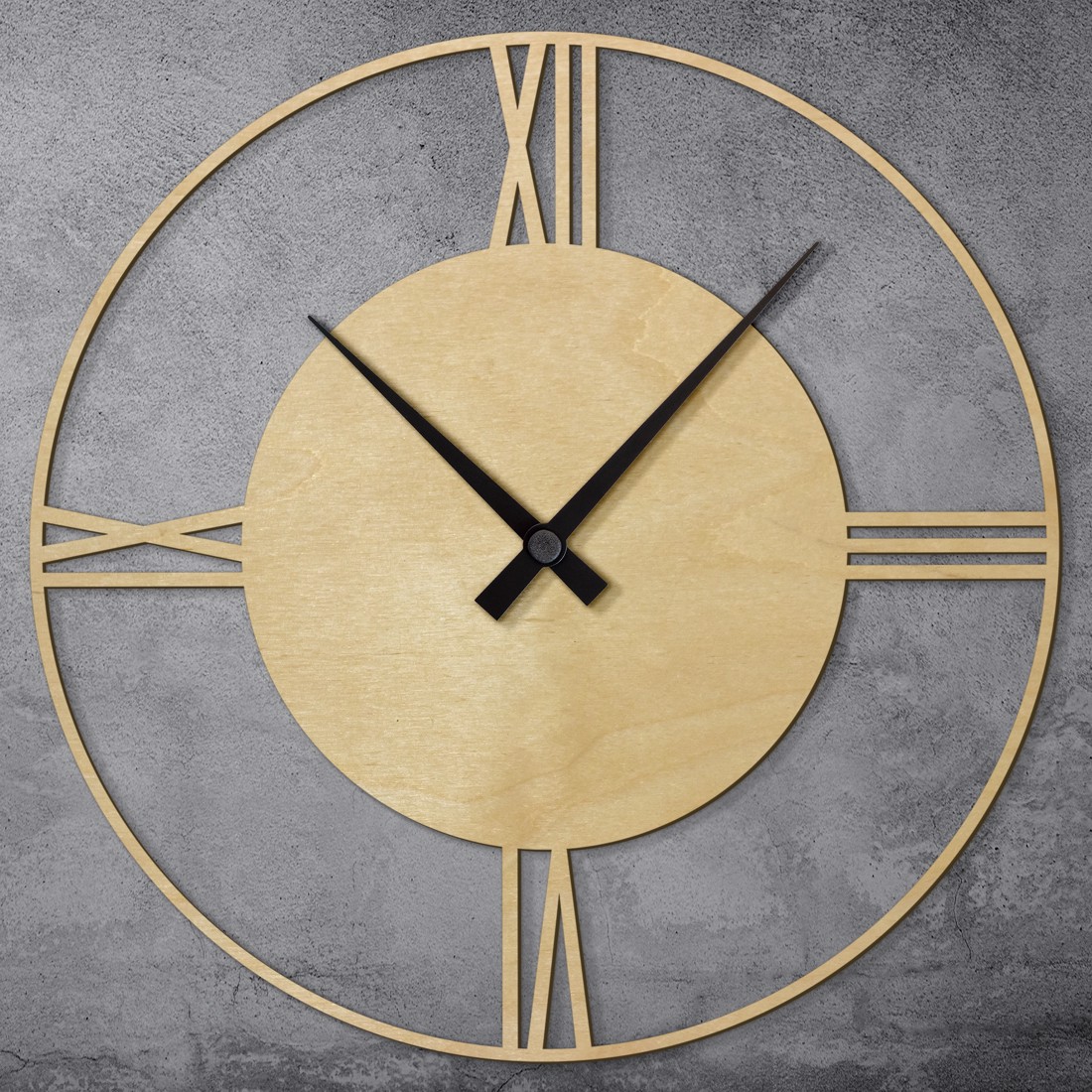 Ceas de perete silențios cu cifre romane, Design aerisit, Mișcare silențioasă - casă & stil de viață - accesorii pentru decorat casa - decorațiuni de pereți, decorațiuni suspendate - ceasuri de perete - Artynos.ro Ceas de perete silențios cu cifre romane, Design aerisit, Mișcare silențioasă - casă & stil de viață - accesorii pentru decorat casa - decorațiuni de pereți, decorațiuni suspendate - ceasuri de perete - Artynos.ro