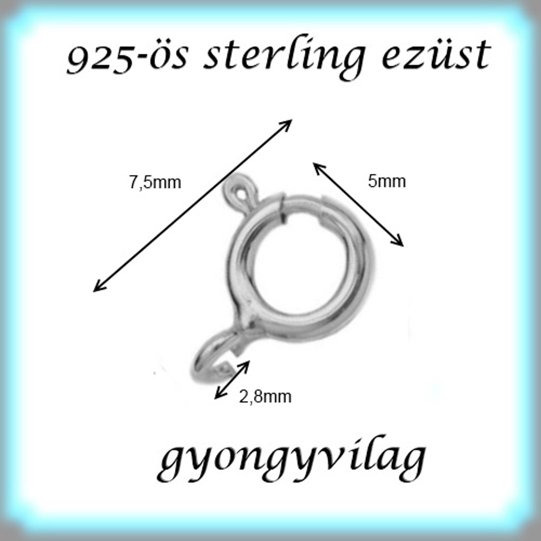 925 argint 1 rând lanț închidere ELK 12-1-8,3e 2pcs/pack - - Artynos.ro 925 argint 1 rând lanț închidere ELK 12-1-8,3e 2pcs/pack - - Artynos.ro