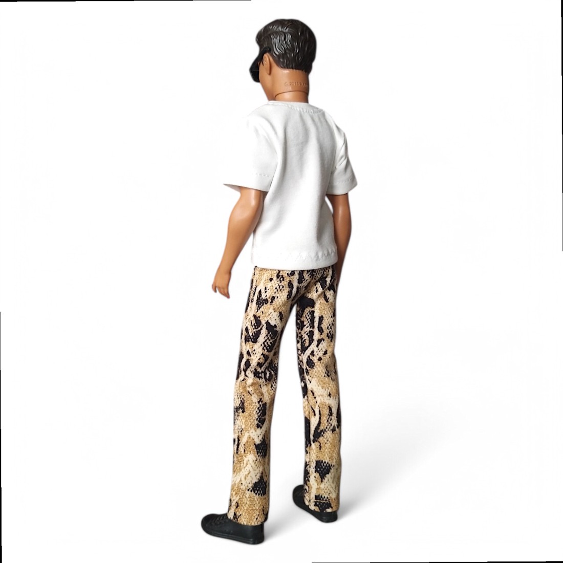 Tricou pentru băieți, tricou Ken, cu model de motociclist � îmbrăcăminte pentru păpuși de tip Barbie (f007tm) -  - Artynos.ro
