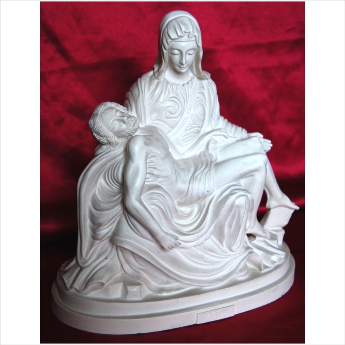 Pieta, Iisus coborât de pe cruce, A. Giannetti - arte vizuale și accesorii  - sculptură - sculptură din piatră - Artynos.ro