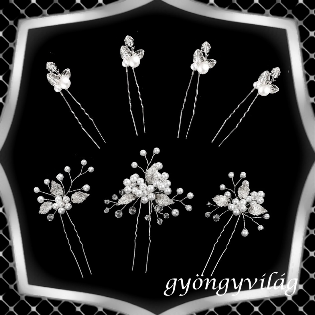 Bijuterii, ornamente de păr, catarame de păr: nuntă, mireasă, ornamente de păr casual, ES-H-SZ14E set de 7 - - Artynos.ro Bijuterii, ornamente de păr, catarame de păr: nuntă, mireasă, ornamente de păr casual, ES-H-SZ14E set de 7 - - Artynos.ro