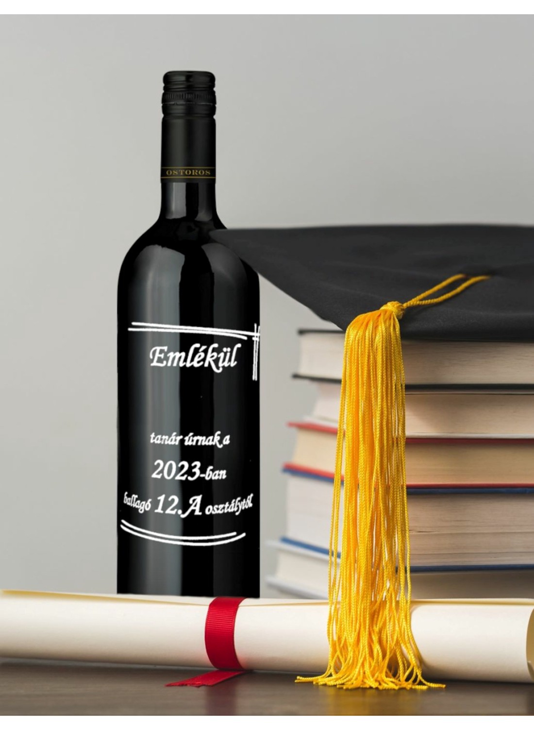 Vin gravat în memoria profesorului -  - Artynos.ro
