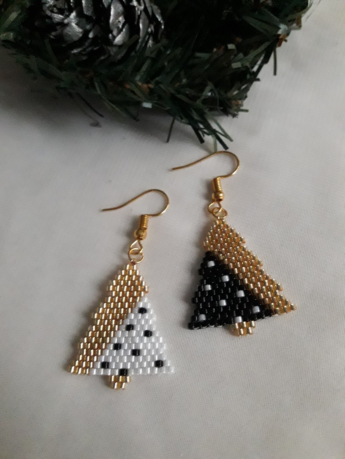 Cercei cu spiritul Crăciunului - crăciun - îmbrăcăminte de crăciun - Artynos.ro